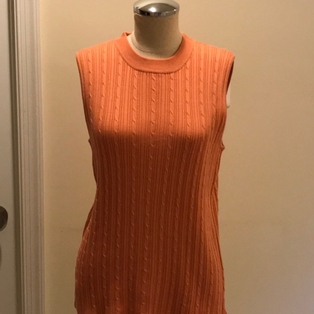 Mock turtle Haley knit top